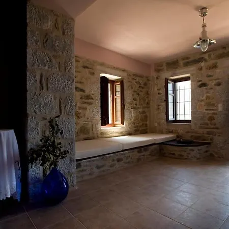 Stone Tower In Mani *